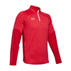 Under Armour Men's Red Qualifier Hybrid 1/4 Zip