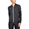 Under Armour Women's Black Qualifier Hybrid Warm-Up Jacket