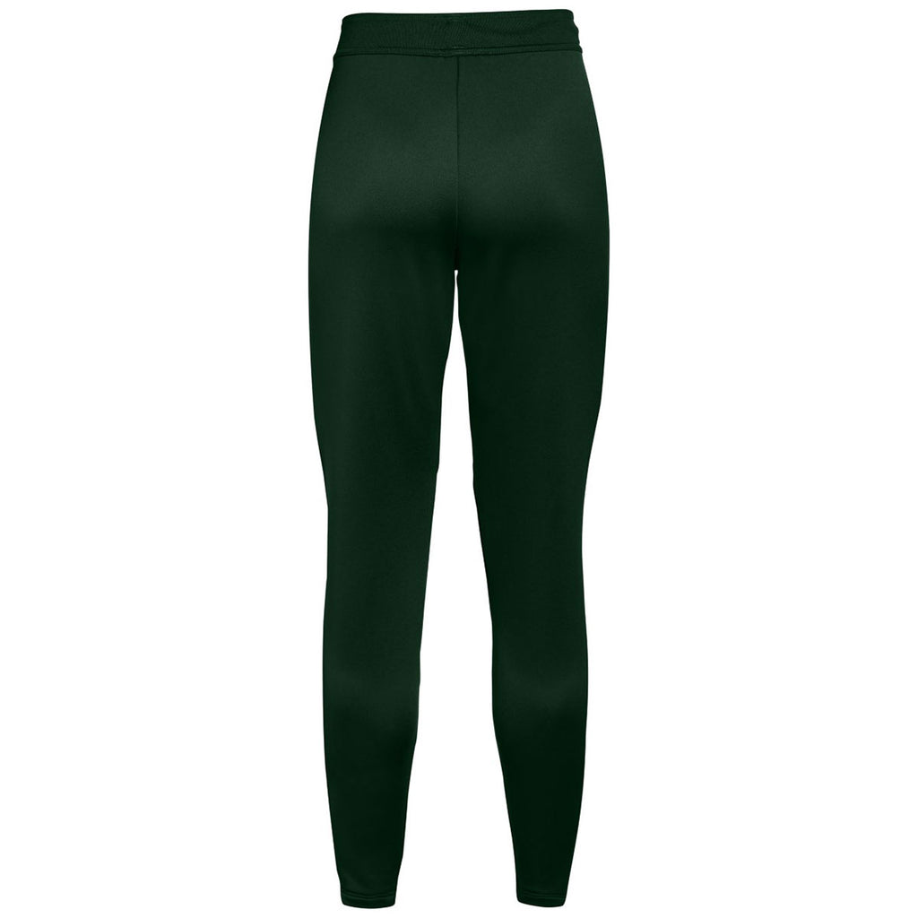 Under Armour Women's Forest Green Qualifier Hybrid Warm-Up Pant