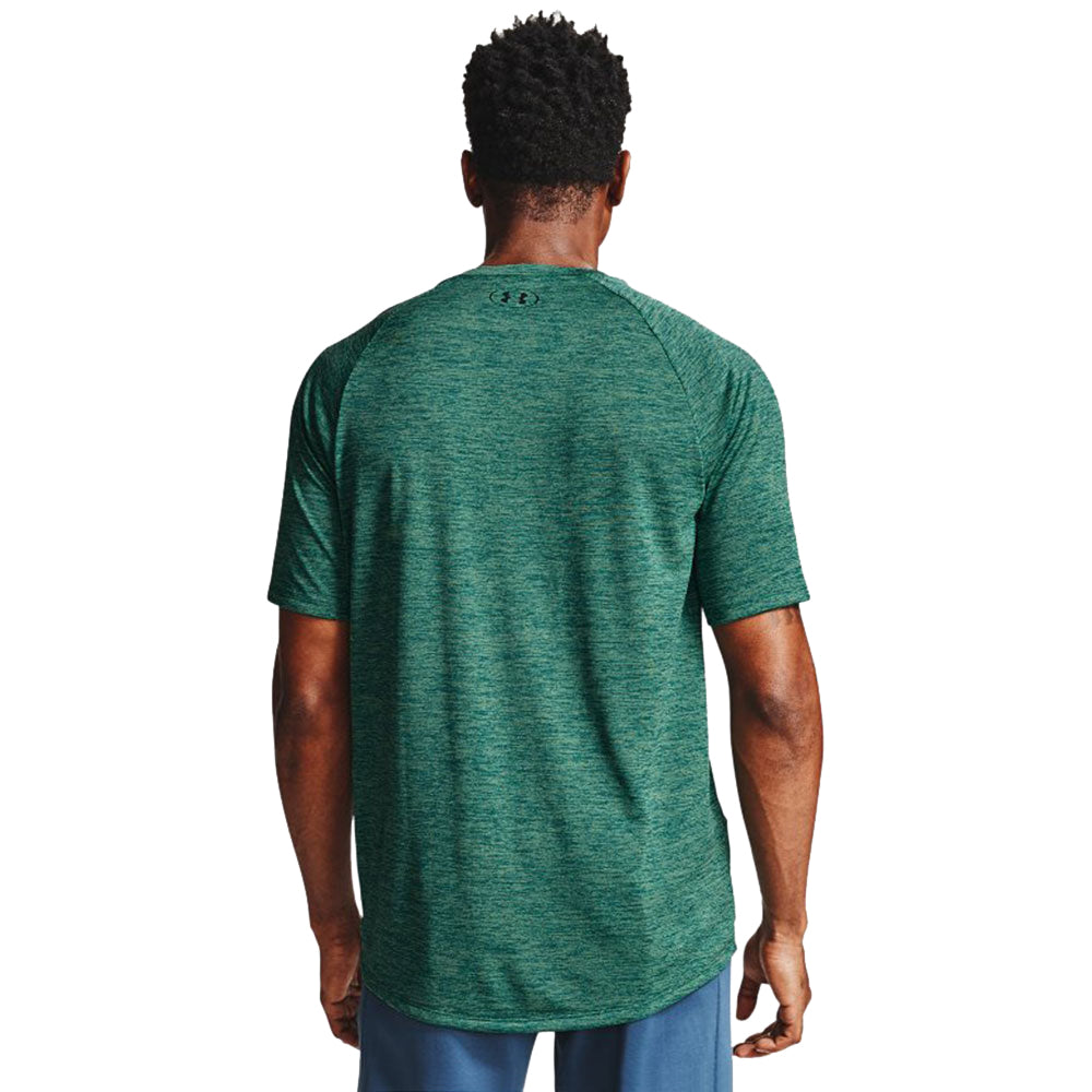 Under Armour Men's Saxon Green Tech 2.0 V-Neck