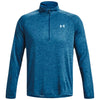 Under Armour Men's Varsity Blue/Cosmic Blue/Blizzard Tech 2.0 Half Zip