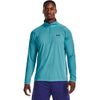 Under Armour Men's Glacier Blue/Black Tech 2.0 Half Zip