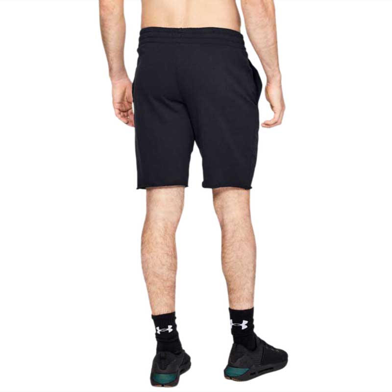 Under Armour Men's Black Sportstyle Terry Shorts