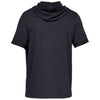 Under Armour Men's Black Sportstyle Terry Short Sleeve Hoody