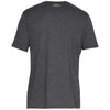 Under Armour Men's Charcoal Medium Heather Big Logo Short Sleeve