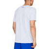 Under Armour Men's White Big Logo Short Sleeve