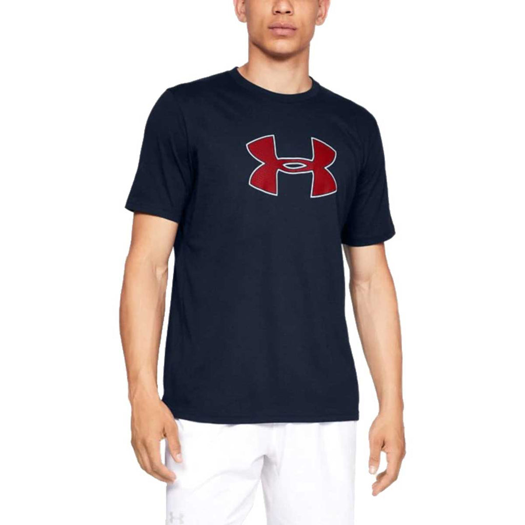 Under Armour Men's Academy Big Logo Short Sleeve