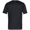 Under Armour Men's Black Big Logo Short Sleeve