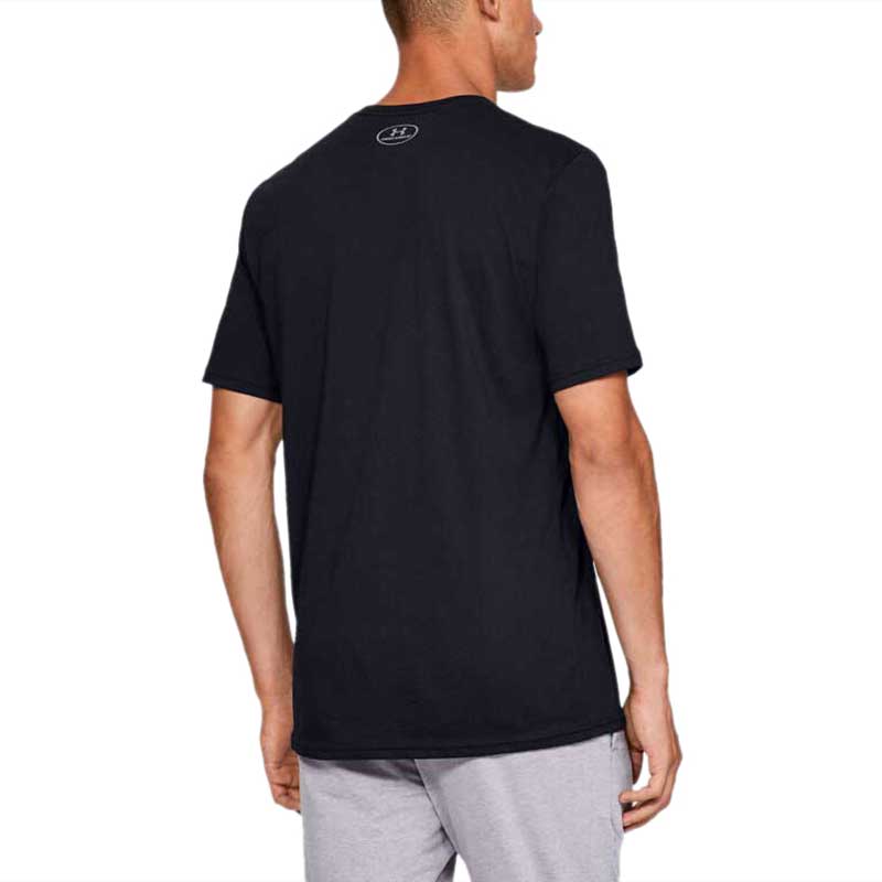 Under Armour Men's Black Sportstyle Logo Short Sleeve Tee