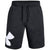 Under Armour Men's Black Rival Fleece Logo Sweatshorts