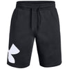 Under Armour Men's Black Rival Fleece Logo Sweatshorts