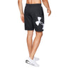 Under Armour Men's Black Rival Fleece Logo Sweatshorts