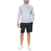 Under Armour Men's Black Rival Fleece Logo Sweatshorts