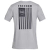 Under Armour Men's Steel Medium Heather Freedom Flag Tee