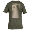 Under Armour Men's Marine Green Freedom Flag Tee