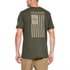 Under Armour Men's Marine Green Freedom Flag Tee