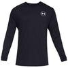 Under Armour Men's Black Freedom Flag Long Sleeve Tee