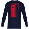 Under Armour Men's Academy Freedom Flag Long Sleeve Tee