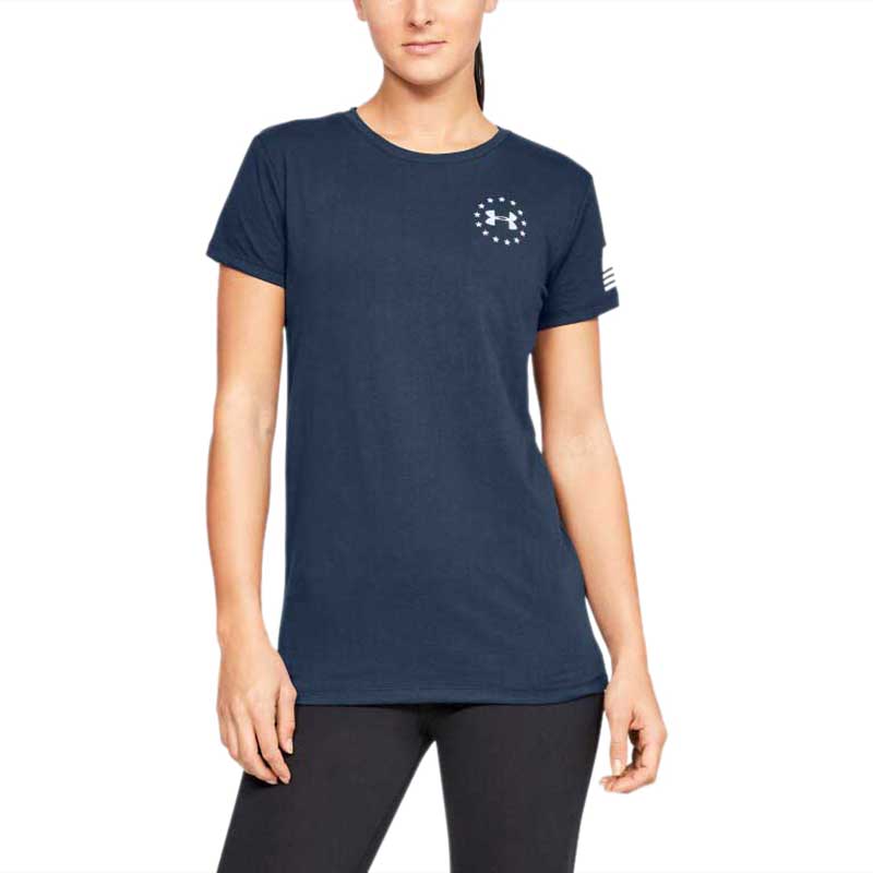 Under Armour Women's Academy Freedom Flag Tee