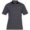 Under Armour Men's Black Performance Polo 2.0 Divot Stripe