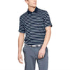 Under Armour Men's Academy Performance Polo 2.0 Divot Stripe