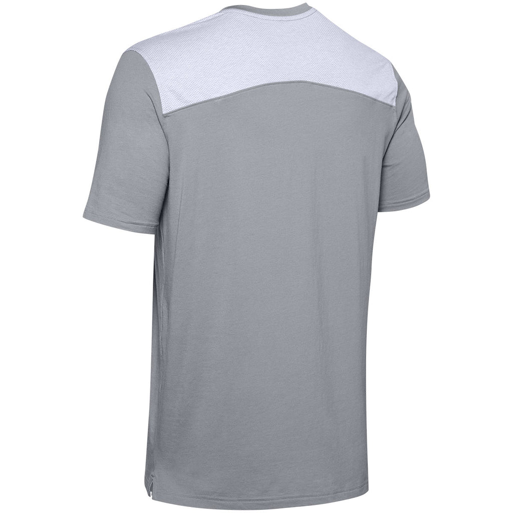 Under Armour Men's Steel Stadium Short Sleeve Tee