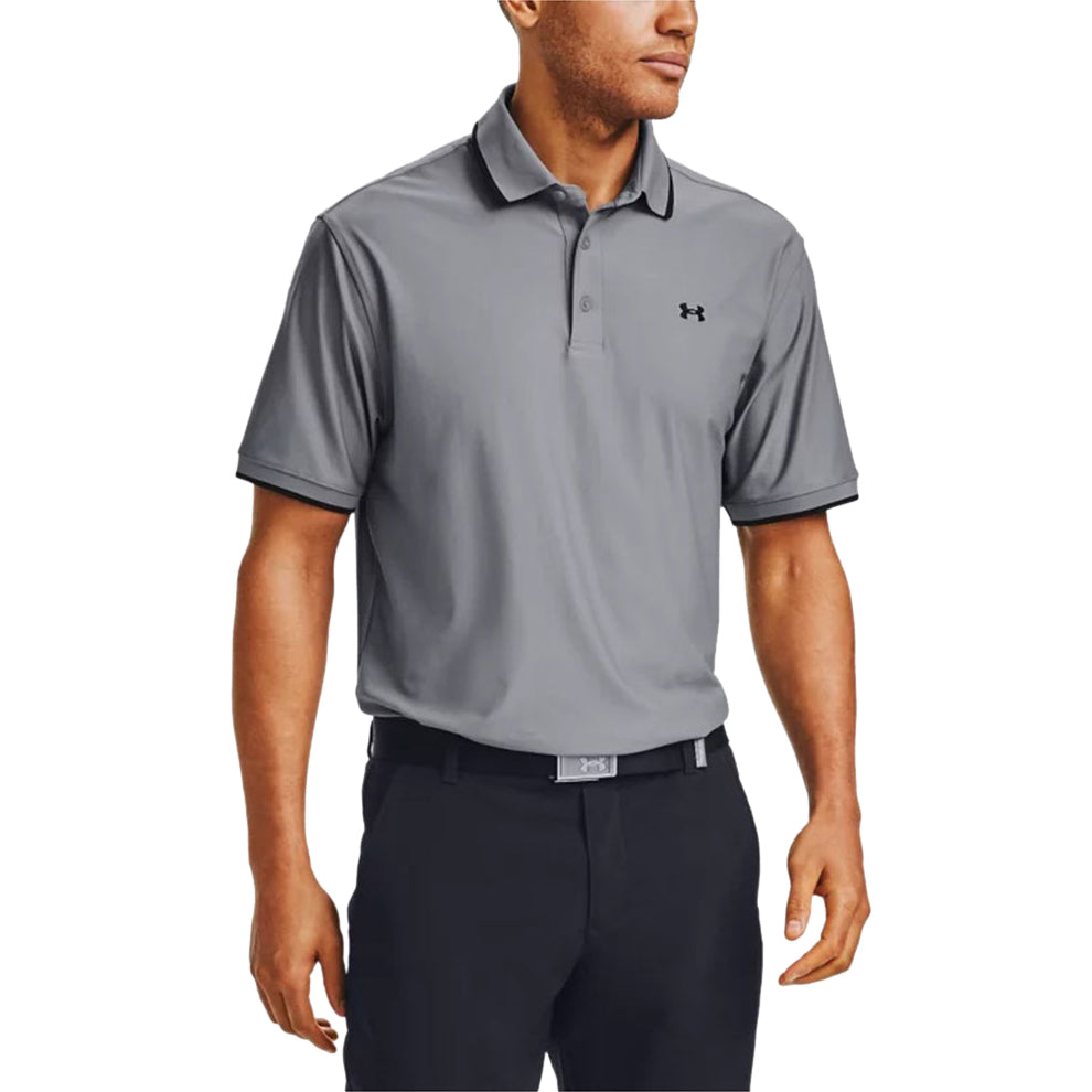 Under Armour Men's Steel UA Playoff Pique Polo