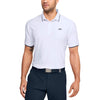 Under Armour Men's White UA Playoff Pique Polo