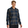 Under Armour Men's Brown Umber UA Tradesman Flannel 2.0