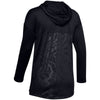 Under Armour Women's Black Locker Emblem Quarter Zip Hoody