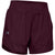 Under Armour Women's Maroon Woven Training Shorts