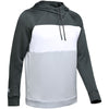 Under Armour Women's Stealth Grey Qualifier Blocked Hoody