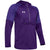 Under Armour Men's Purple Qualifier Fleece Anorak