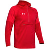 Under Armour Men's Red Qualifier Fleece Anorak