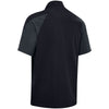 Under Armour Men's Black Motivate Short Sleeve Quarter Zip