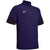 Under Armour Men's Purple Motivate Short Sleeve Quarter Zip