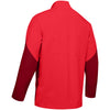 Under Armour Men's Red Motivate Long Sleeve Quarter Zip