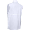 Under Armour Men's White Motivate Sleeveless Quarter Zip