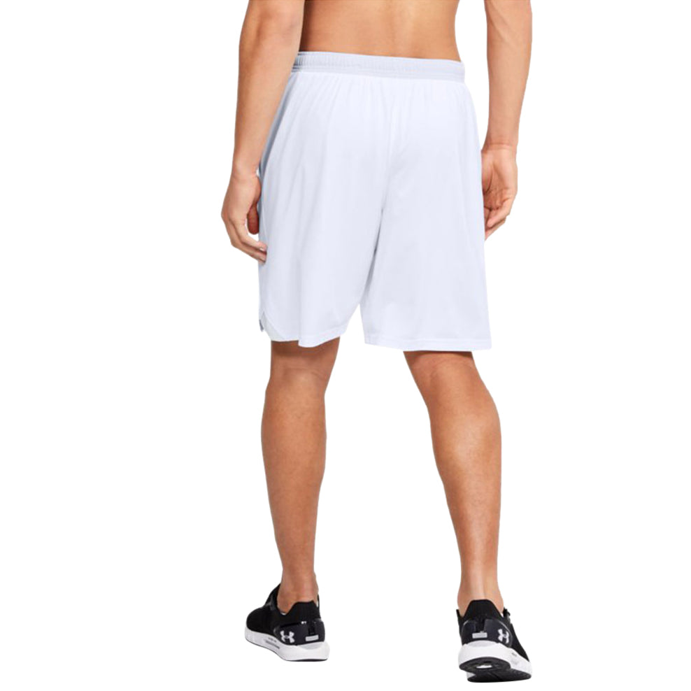 Under Armour Men's White UA Locker 9" Pocketed Shorts