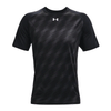 Under Armour Men's Black White Locker Novelty Short Sleeve Tee