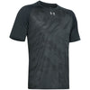 Under Armour Men's Stealth Grey Locker Novelty Short Sleeve Tee