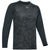 Under Armour Men's Stealth Grey Locker Novelty Long Sleeve Tee