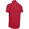 Under Armour Men's Red Locker Short Sleeve 1/4 Zip