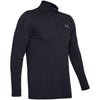 Under Armour Men's Black Seamless Half Zip