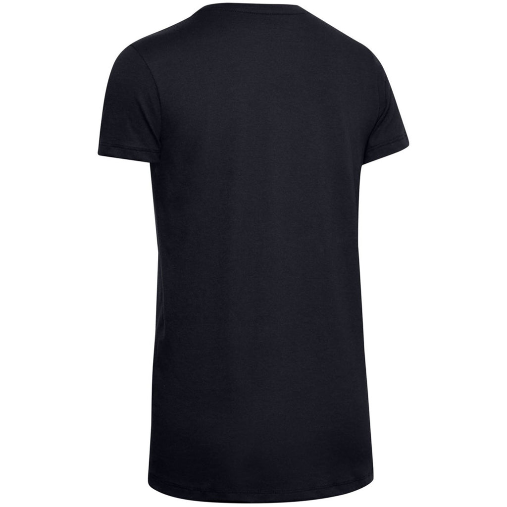 Under Armour Women's Black Tac Cotton Tee