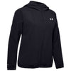 Under Armour Women's Black Woven Hooded Jacket