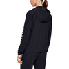 Under Armour Women's Black Woven Hooded Jacket