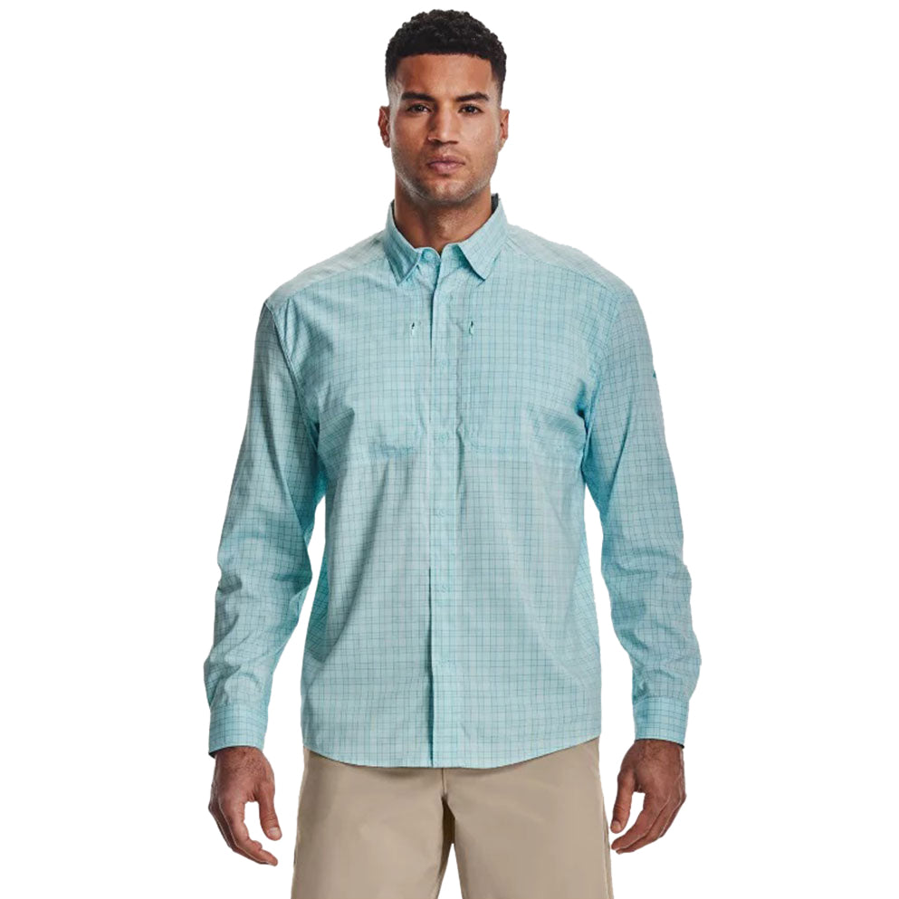 Under Armour Men's Breeze UA Tide Chaser 2.0 Plaid Long Sleeve