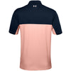 Under Armour Men's Academy/Peach Frost Performance 2.0 Colorblock Polo