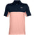 Under Armour Men's Academy/Peach Frost Performance 2.0 Colorblock Polo